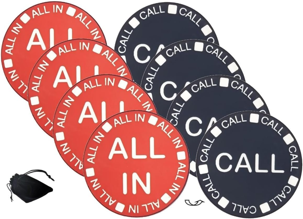 All In Call Poker Buttons
